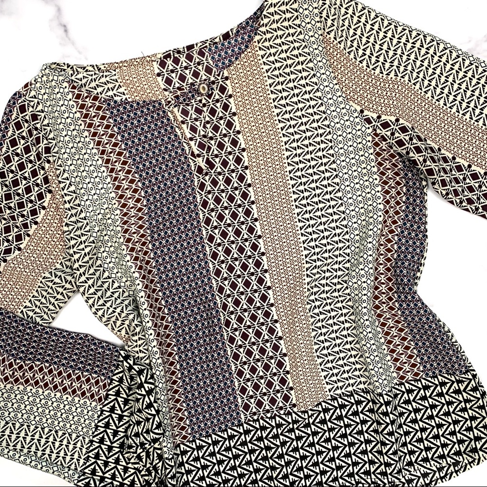 3/$20 Papaya Bell Sleeve Blouse